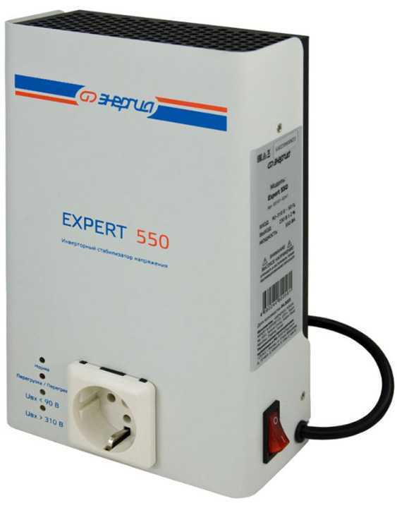 Энергия Expert 550 220В Е0101-0243 Однофазные стабилизаторы фото, изображение