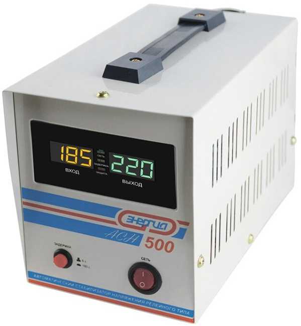 Энергия АСН-500 с цифр. дисплеем Е0101-0112 Однофазные стабилизаторы фото, изображение
